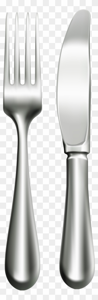 Fork Spoon House Clipart Png Transparent Fork And Knife - Clip Art Fork And Knife