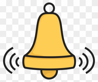 Ringing Bell Clip Art - Png Download
