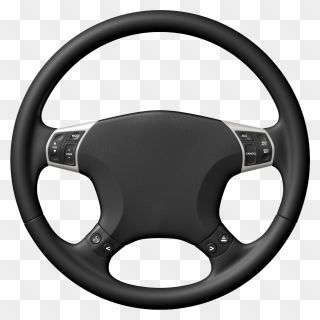 Car Steering Wheel Mini Cooper Alfa Romeo Giulietta - Transparent Steering Wheel Png Clipart