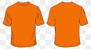 Transparent T Shirt Png - Orange Shirt Clipart