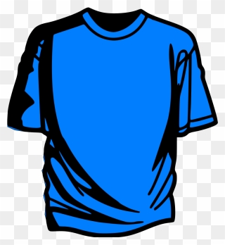 T-shirt Blue Svg Clip Arts - T Shirt Clipart Png Transparent Png