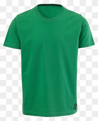 Blank Green Shirt Template Clipart