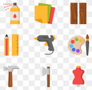 Sewing Clipart Handcraft - Arts And Crafts Png Transparent Png