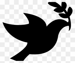 Logo Peace Symbol Dove Clipart