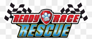 Paw Patrol Ready Race Rescue Logo Clipart