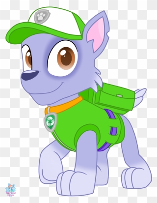 Rocky Paw Patrol Vector Clipart