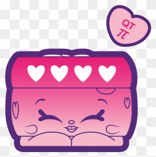 Cutie Compact A Common - Hidden Heart Shopkins Clipart