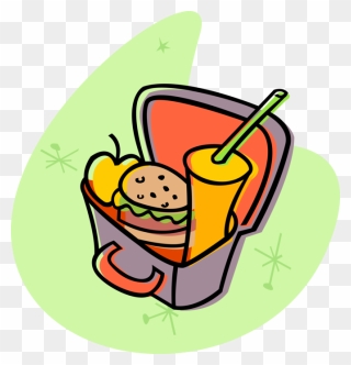 Transparent Lunch Box Clipart - Lunch Time Clipart - Png Download