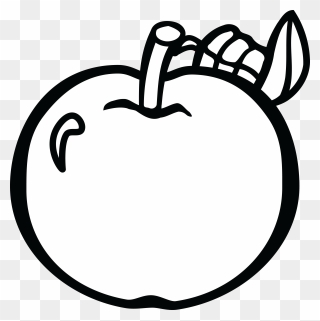 Apples Free Clip Art Black And White , Png Download - Clip Art Transparent Png