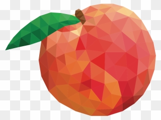 Apples Vector Geometric Clipart