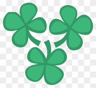 Luck Clipart Clove - Clipart Four Leaf Clovers - Png Download