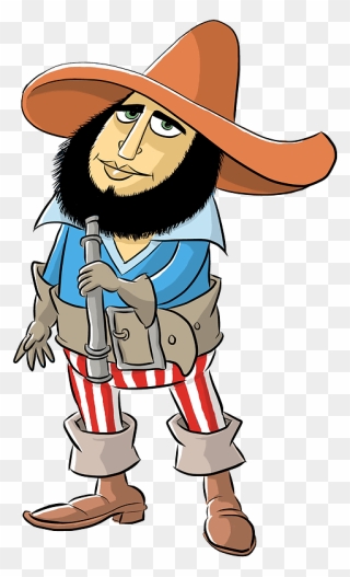 Pirate Clipart - Cartoon - Png Download