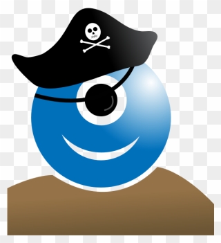 Pirate Hat Clip Art - Png Download