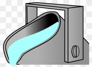 Transparent Blue Paint Clipart - Clip Art Water Bucket - Png Download