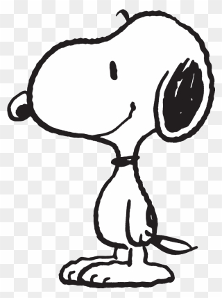 Peanuts Wiki - Snoopy Transparent Clipart