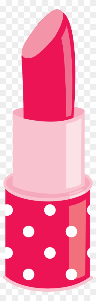 Spa Party Clip Art - Cute Lipstick Clipart - Png Download