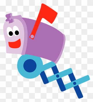Mailbox Clipart Blues Clue - Mailbox Blues Clues Characters - Png Download