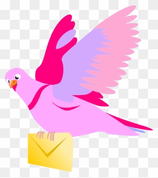 Carrier Pigeon Logo Png Clipart
