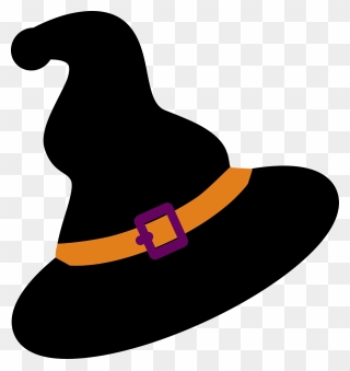 Clip Art Scalable Vector Graphics Portable Network - Witch Hat Cut Out - Png Download