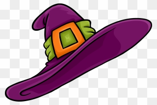 Purple Pirate Hat - Witch Hat Club Penguin Clipart
