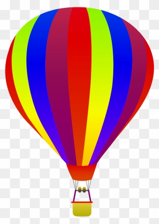 Hot Air Balloon Background - Hot Air Balloons With Transparent Background Clipart