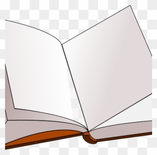 Open Book Clip Art Blank Open Book Clip Art Open Book - Paper - Png Download