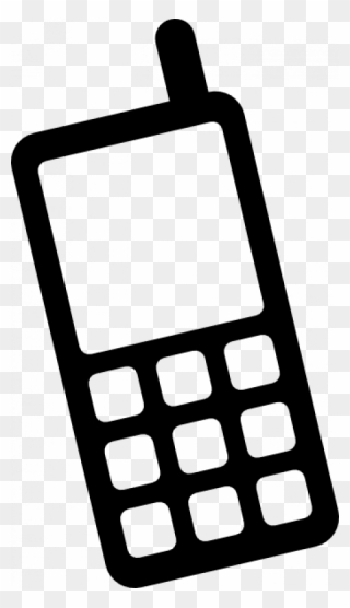 Phone Vector Icon Clipart Picture Free Stock Cell Phone - Cell Phone Icon Clipart - Png Download
