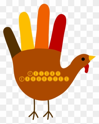 While I M Waiting - Draw A Turkey Hand Clipart