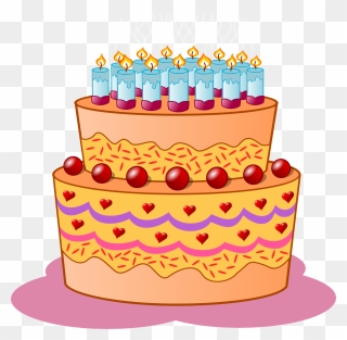 Thumb Image - Clip Art Picture Of Cake - Png Download