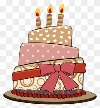Gâteau D"anniversaire Png, Dessin - Birthday Cake Clipart