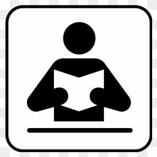 Person Reading Clipart - Png Download