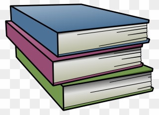 Westside Middle School - Stack Of Books Clip Art - Png Download