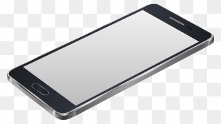 Grey Smartphone Png Clip Art Image - 3d Mobile Frame Png Transparent Png