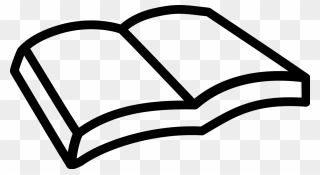 Book Png Black And White Clipart