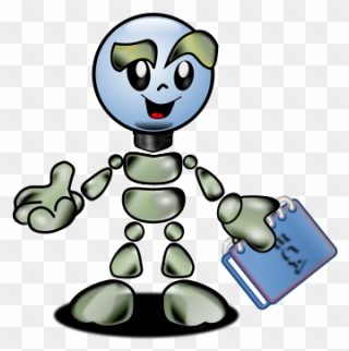 Cartoon Robot Figure - Cliparts Of Artificial Intelligence - Png Download