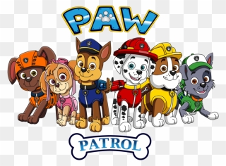 Transparent Paw Badge Clip Art - Free Paw Patrol Stitch Patterns - Png Download (#5271685) - PinClipart
