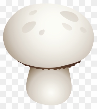 Transparent Mushroom Clip Art - White Mushroom Clipart - Png Download