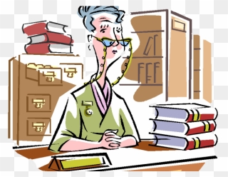 Clipart Librarian - Png Download
