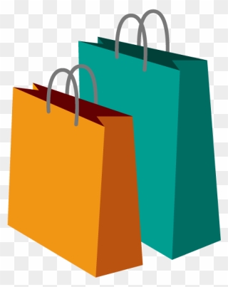 Transparent Shopping Bag Clipart Png - Shopping Bag Vector Png