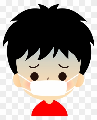 Boy Cold Illness Clipart - Common Cold - Png Download