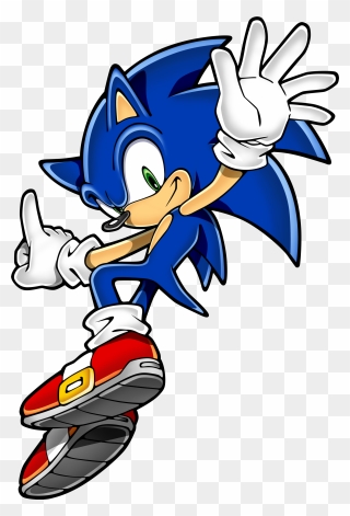 Drawing Alphabet Sonic The Hedgehog - Sonic The Hedgehog Png Clipart