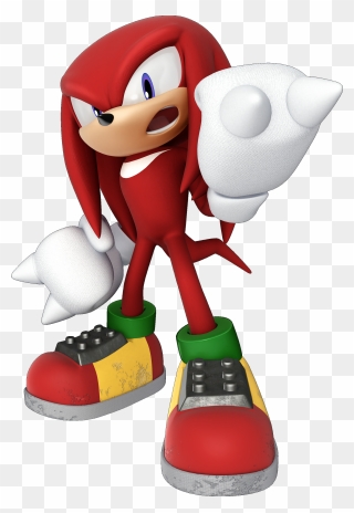 Sonic The Hedgehog Clipart Knuckles - Modern Sonic The Hedgehog Knuckles - Png Download