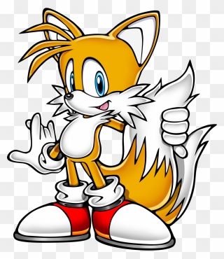 Sonic The Hedgehog Clipart Sonic Head - Miles Tails Prower - Png Download