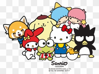 Hello Kitty Characters Png - Sanrio Characters Png Clipart