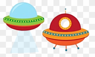 #ufo #aircraft #alien #space #vehicle #martian #clipart - Png Download