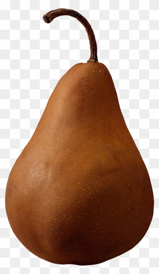 Transparent Pears Png - Brown Pear Png Clipart