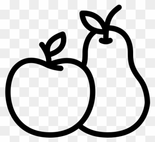 Guava Drawing Pear Frames Illustrations Hd Images Photo - Apple And Pear Drawing Clipart