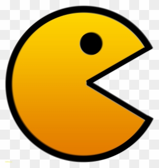 Pear Clipart Pacman - Transparent Background Pac Man Png