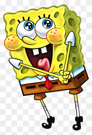 Drawn Cheese Spongebob Squarepants - Sponge Bob Square Pants Clipart