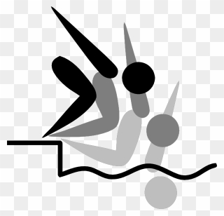 Olympic Swimming Symbol Clipart